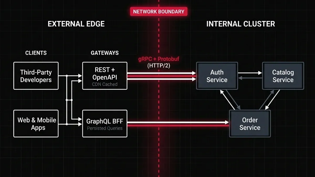 REST vs GraphQL vs gRPC: Choosing the Right API Architecture